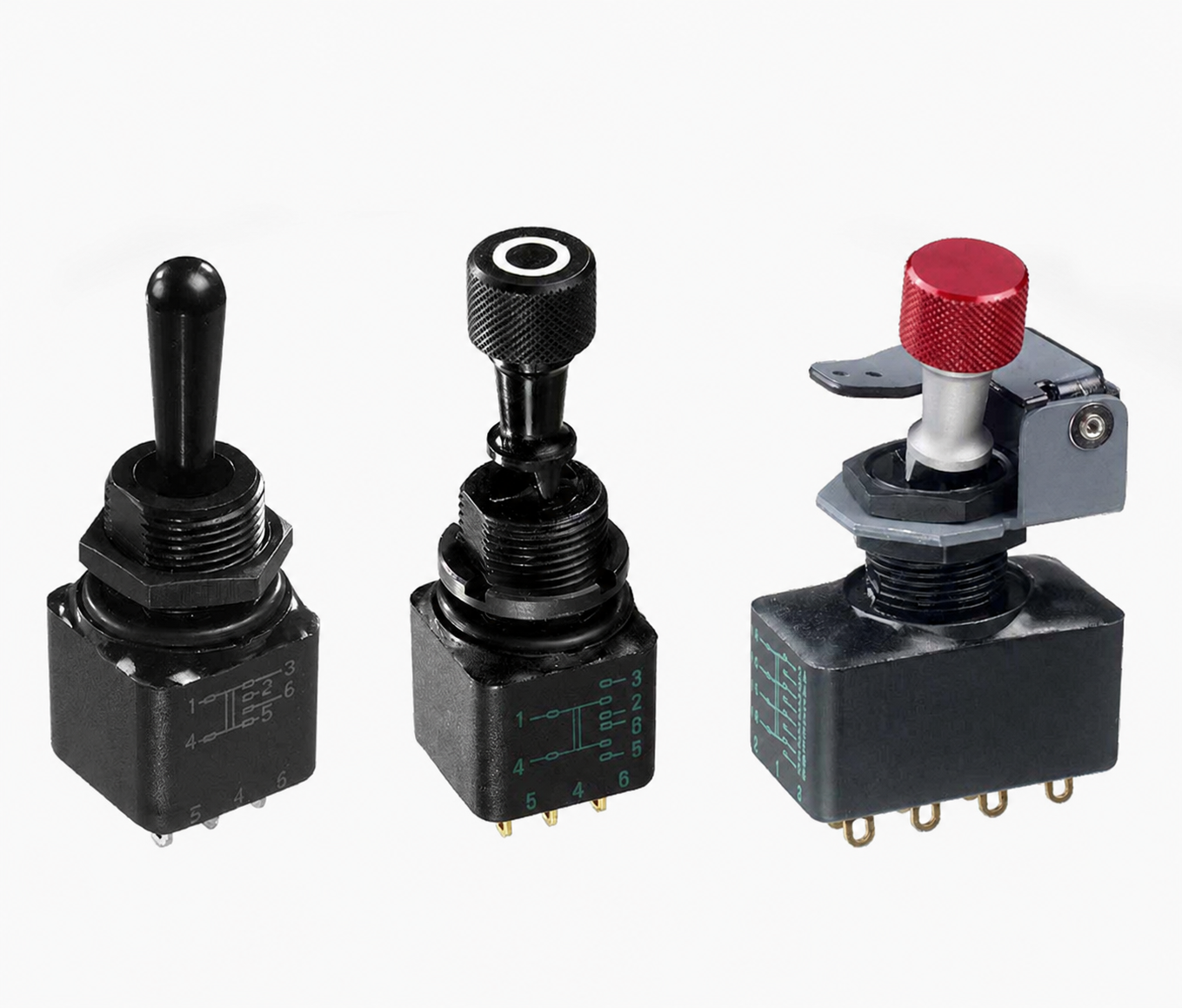 MIL and CECC qualified HMI components