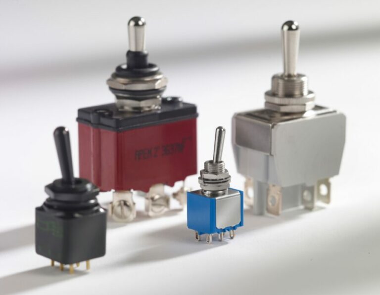What are the different types of toggle switches